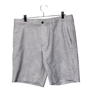 Callaway Men's Light Gray Herringbone Golf Shorts - Size 34